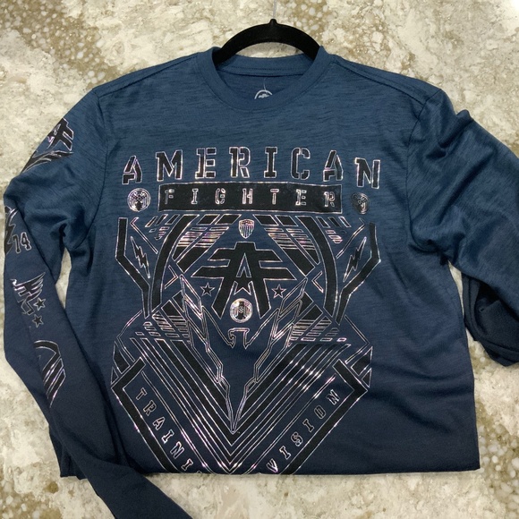 New-American Fighter Wardell long sleeve -XS and Large - Picture 1 of 2